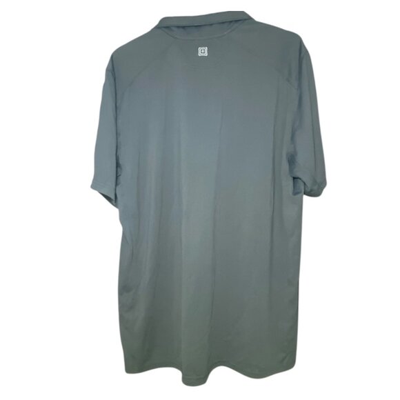 5.11 Tactical Mens Gray Polo Shirt XL Short Sleeve Performance Moisture-Wicking - Picture 2 of 6